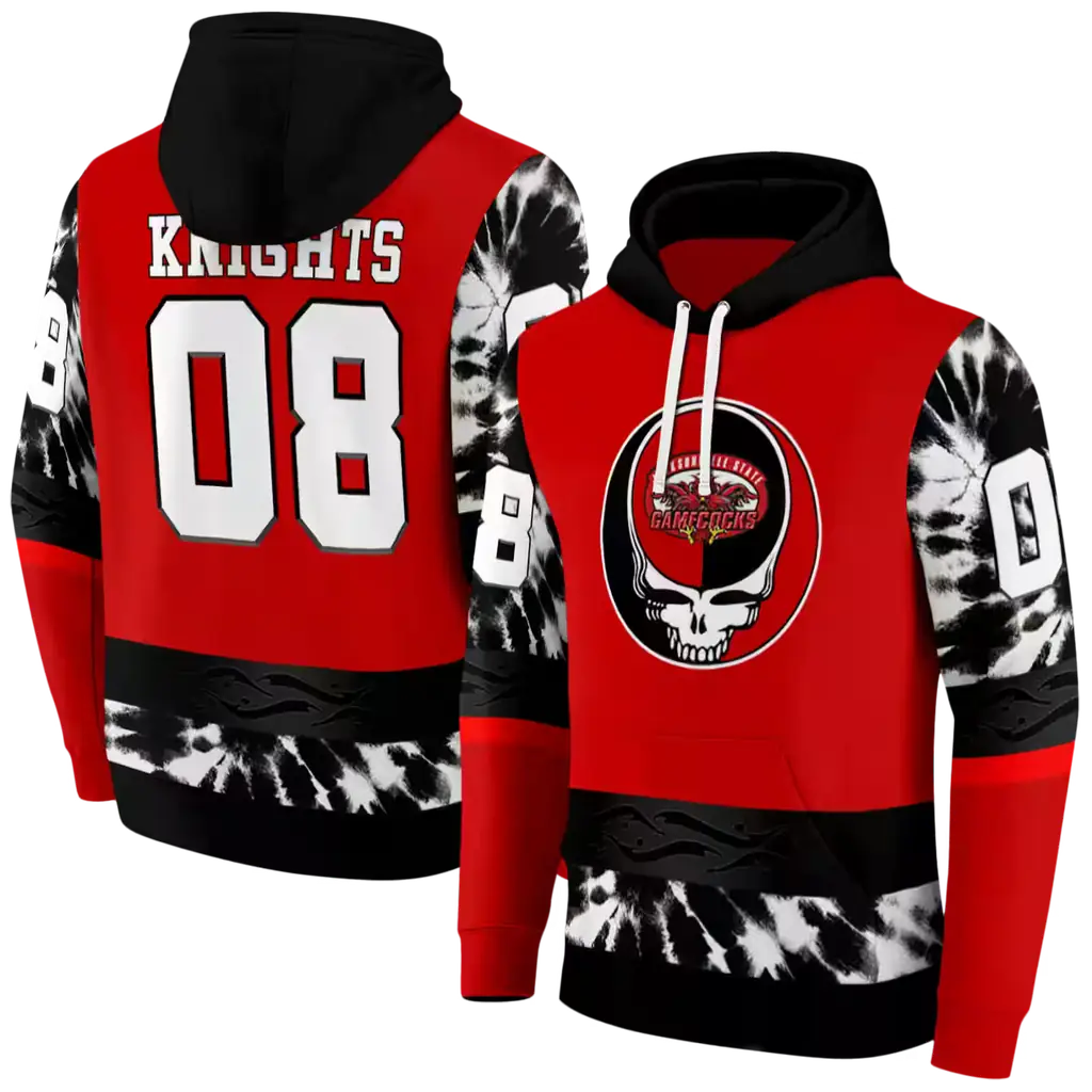 custom jacksonville state gamecocks grateful vibes red hoodie fashion forward custom jacksonville state gamecocks grateful vibes red hoodie fashion forward