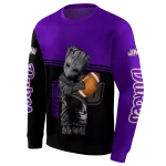 custom james madison dukes baby groot purple black hoodie best selling