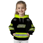custom james madison dukes safety motif black neon green hoodie best selling