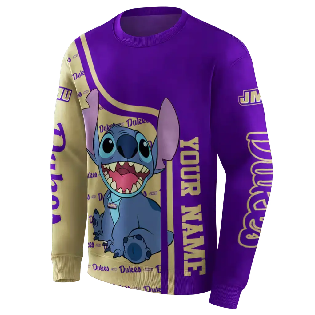 custom james madison dukes stitch purple hoodie new arrival custom james madison dukes stitch purple hoodie new arrival