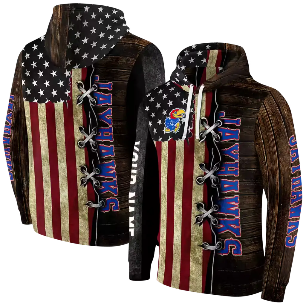 custom kansas jayhawks american pride hoodie fashion forward custom kansas jayhawks american pride hoodie fashion forward