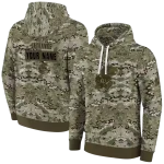 custom kansas jayhawks military style hoodie best selling