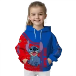 custom kansas jayhawks stitch blue hoodie best selling