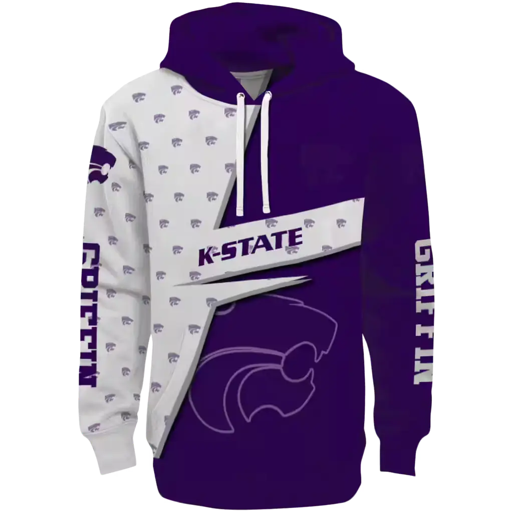 custom kansas state wildcats abstract shape purple hoodie best selling custom kansas state wildcats abstract shape purple hoodie best selling