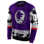 custom kansas state wildcats grateful vibes purple hoodie best selling