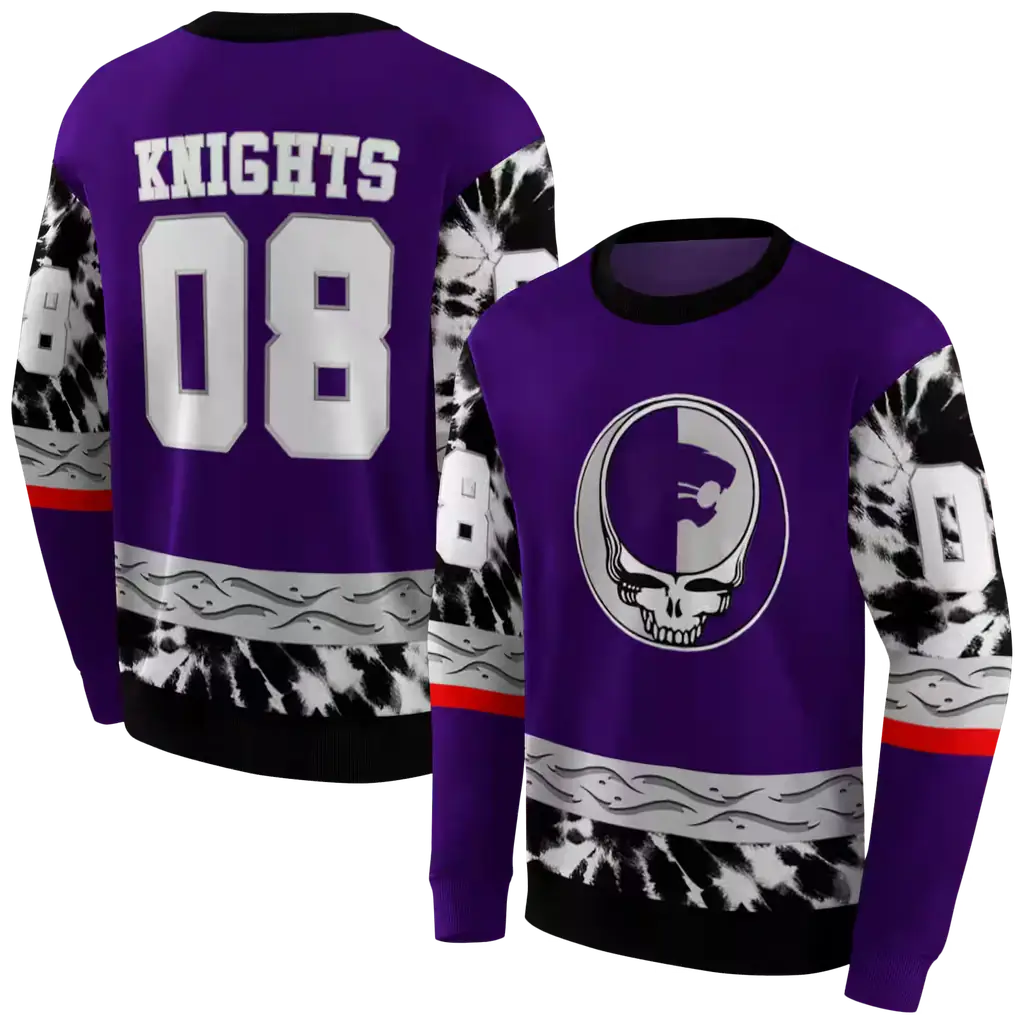 custom kansas state wildcats grateful vibes purple hoodie premium grade custom kansas state wildcats grateful vibes purple hoodie premium grade