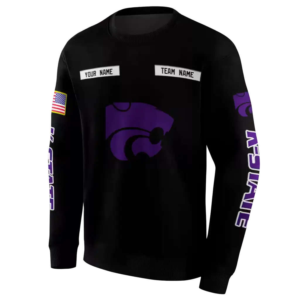 custom kansas state wildcats punisher skull black hoodie new arrival custom kansas state wildcats punisher skull black hoodie new arrival