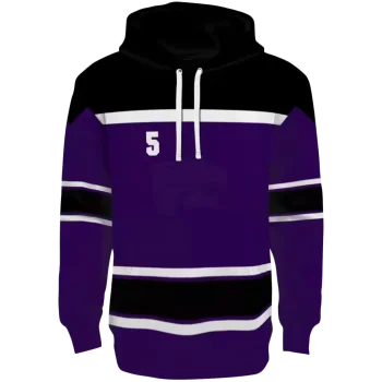 custom kansas state wildcats striped pattern purple hoodie best selling