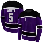 custom kansas state wildcats striped pattern purple hoodie best selling