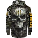 custom kennesaw state owls camo skull hoodie best selling