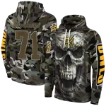 custom kennesaw state owls camo skull hoodie best selling