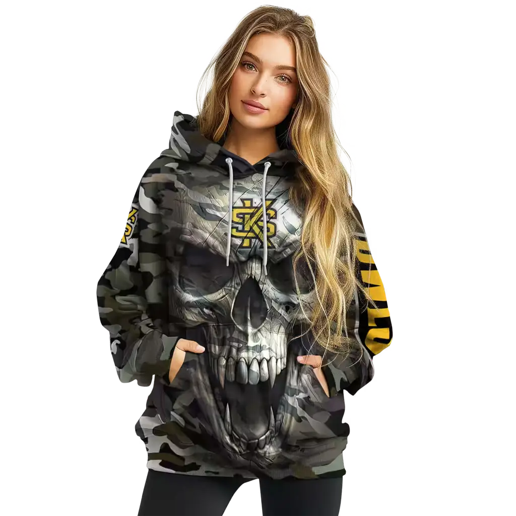 custom kennesaw state owls camo skull hoodie high quality custom kennesaw state owls camo skull hoodie high quality