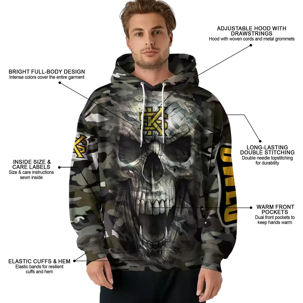custom kennesaw state owls camo skull hoodie latest model custom kennesaw state owls camo skull hoodie latest model
