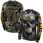 custom kennesaw state owls camo skull hoodie best selling