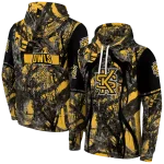 custom kennesaw state owls hunting theme gold black hoodie best selling