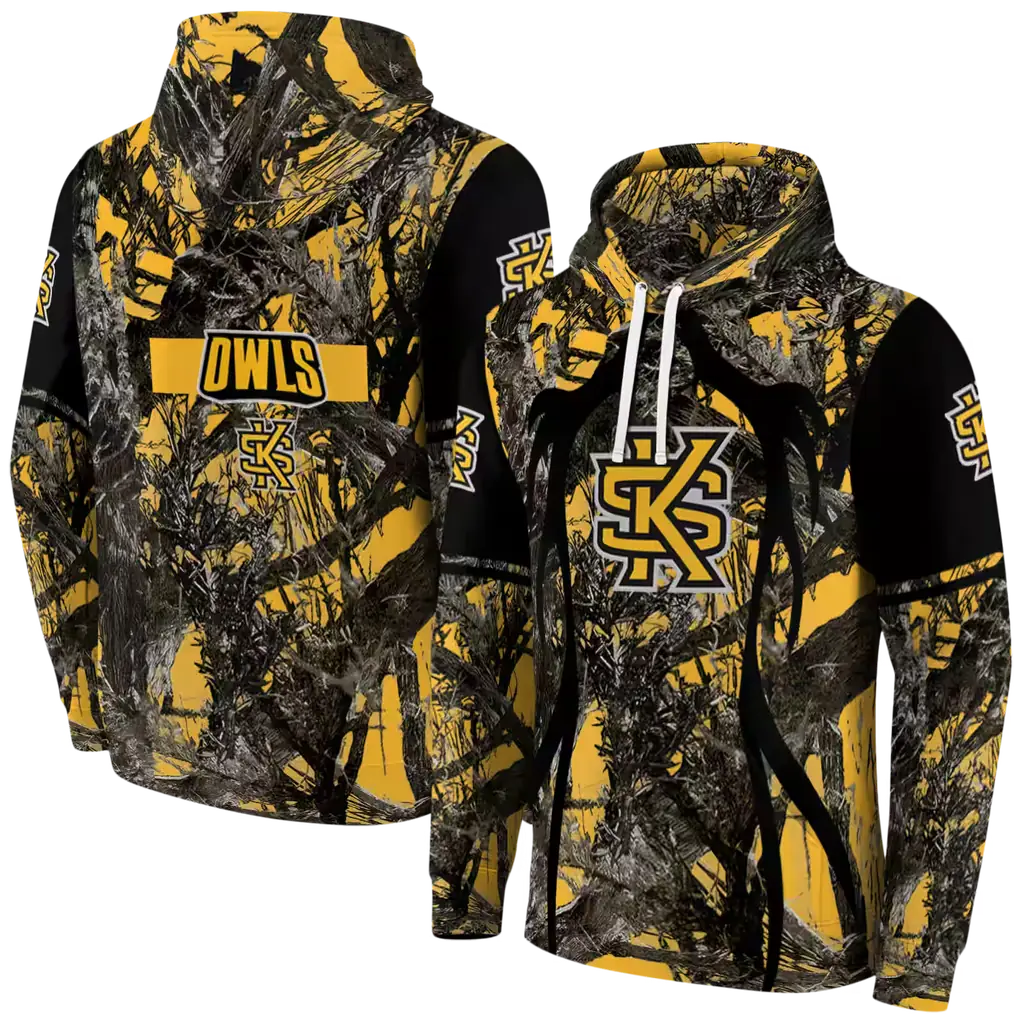 custom kennesaw state owls hunting theme gold black hoodie fashion forward custom kennesaw state owls hunting theme gold black hoodie fashion forward
