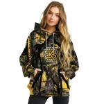 custom kennesaw state owls hunting theme gold black hoodie best selling