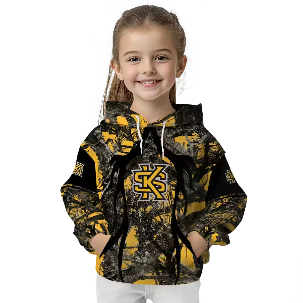custom kennesaw state owls hunting theme gold black hoodie top rated custom kennesaw state owls hunting theme gold black hoodie top rated