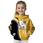 custom kennesaw state owls peeking snoopy gold hoodie best selling