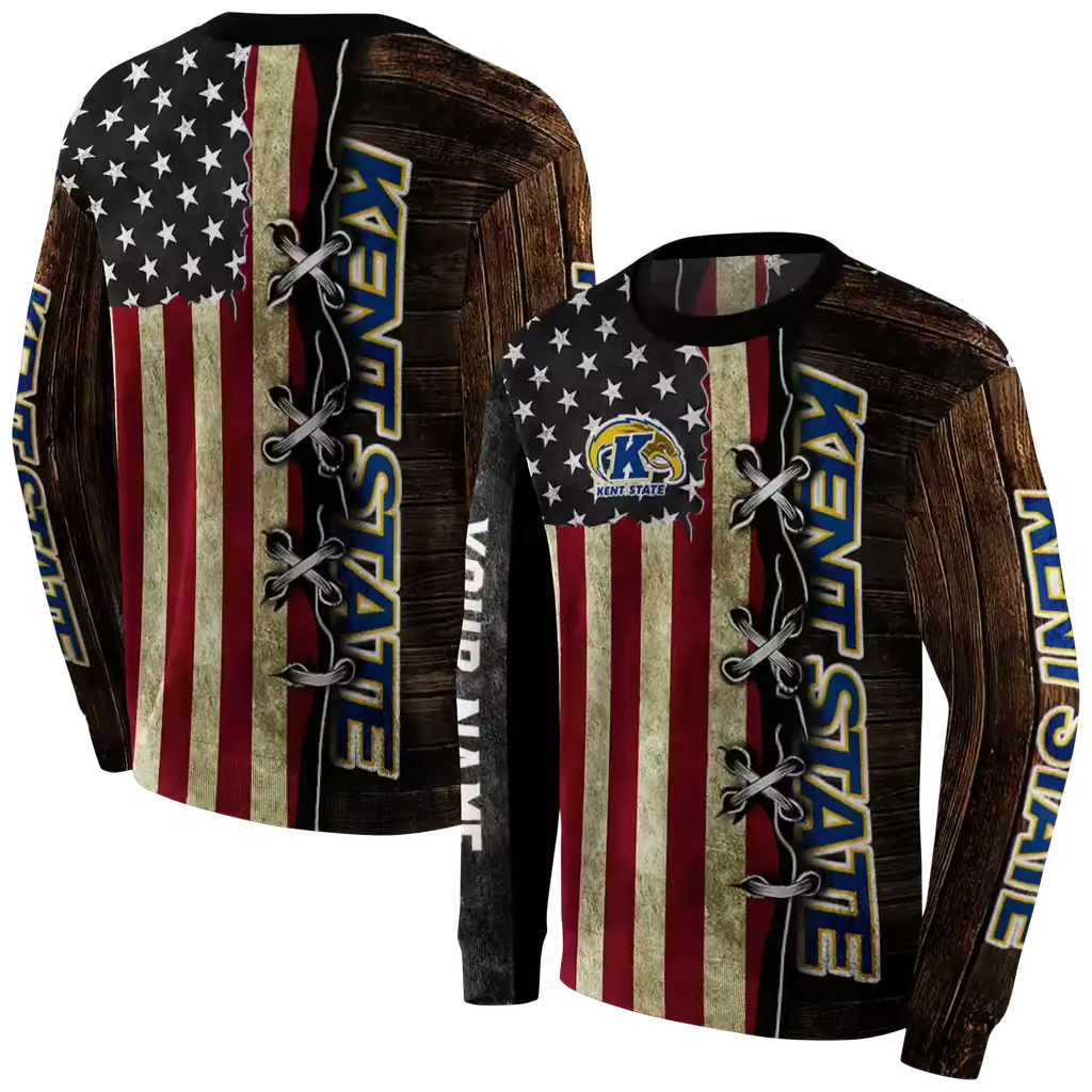 custom kent state golden flashes american pride hoodie premium grade custom kent state golden flashes american pride hoodie premium grade