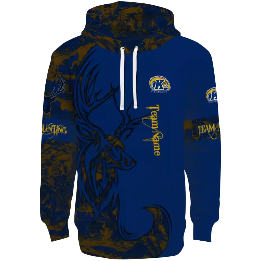 custom kent state golden flashes deer silhouette navy blue hoodie best selling custom kent state golden flashes deer silhouette navy blue hoodie best selling