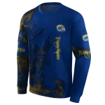 custom kent state golden flashes deer silhouette navy blue hoodie best selling