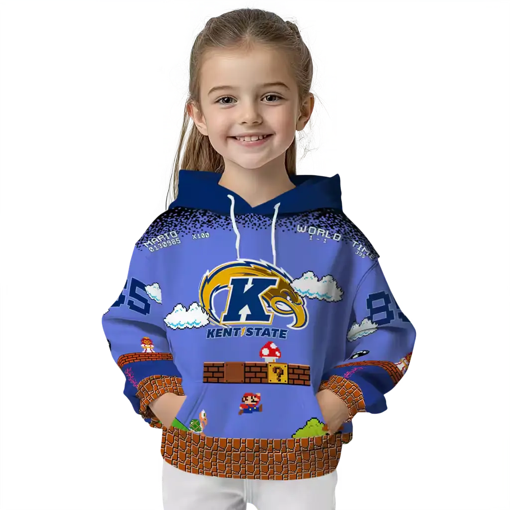 custom kent state golden flashes mario blue black hoodie top rated custom kent state golden flashes mario blue black hoodie top rated