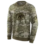 custom kent state golden flashes military style hoodie best selling