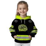 custom kent state golden flashes safety motif black neon green hoodie best selling