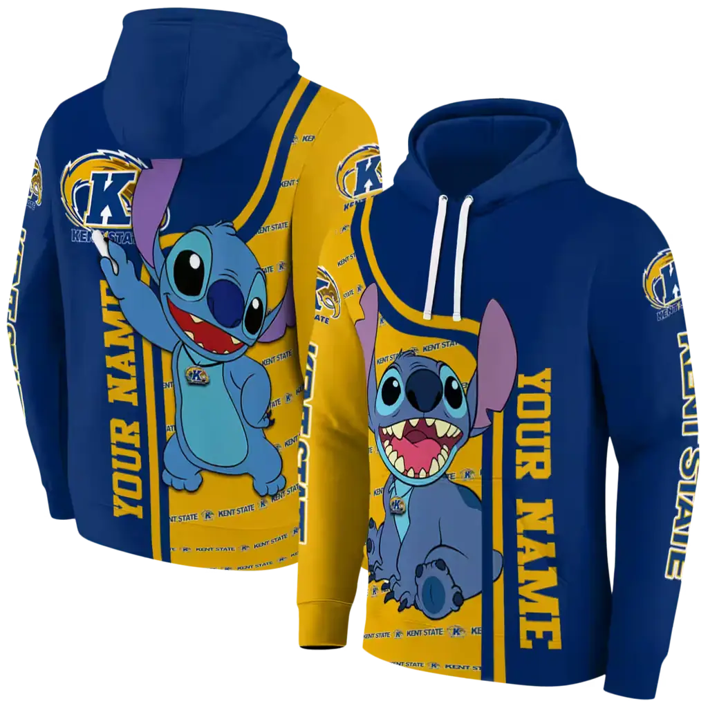 custom kent state golden flashes stitch navy blue hoodie fashion forward custom kent state golden flashes stitch navy blue hoodie fashion forward