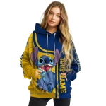 custom kent state golden flashes stitch navy blue hoodie best selling