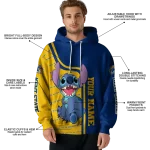 custom kent state golden flashes stitch navy blue hoodie best selling