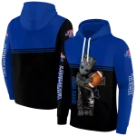 custom la tech baby groot blue black hoodie best selling