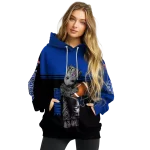 custom la tech baby groot blue black hoodie best selling