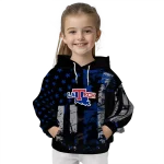 custom la tech distressed flag blue black hoodie best selling