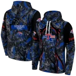 custom la tech hunting theme blue black hoodie best selling