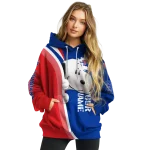 custom la tech peeking snoopy blue hoodie best selling