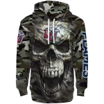 custom liberty flames camo skull hoodie best selling