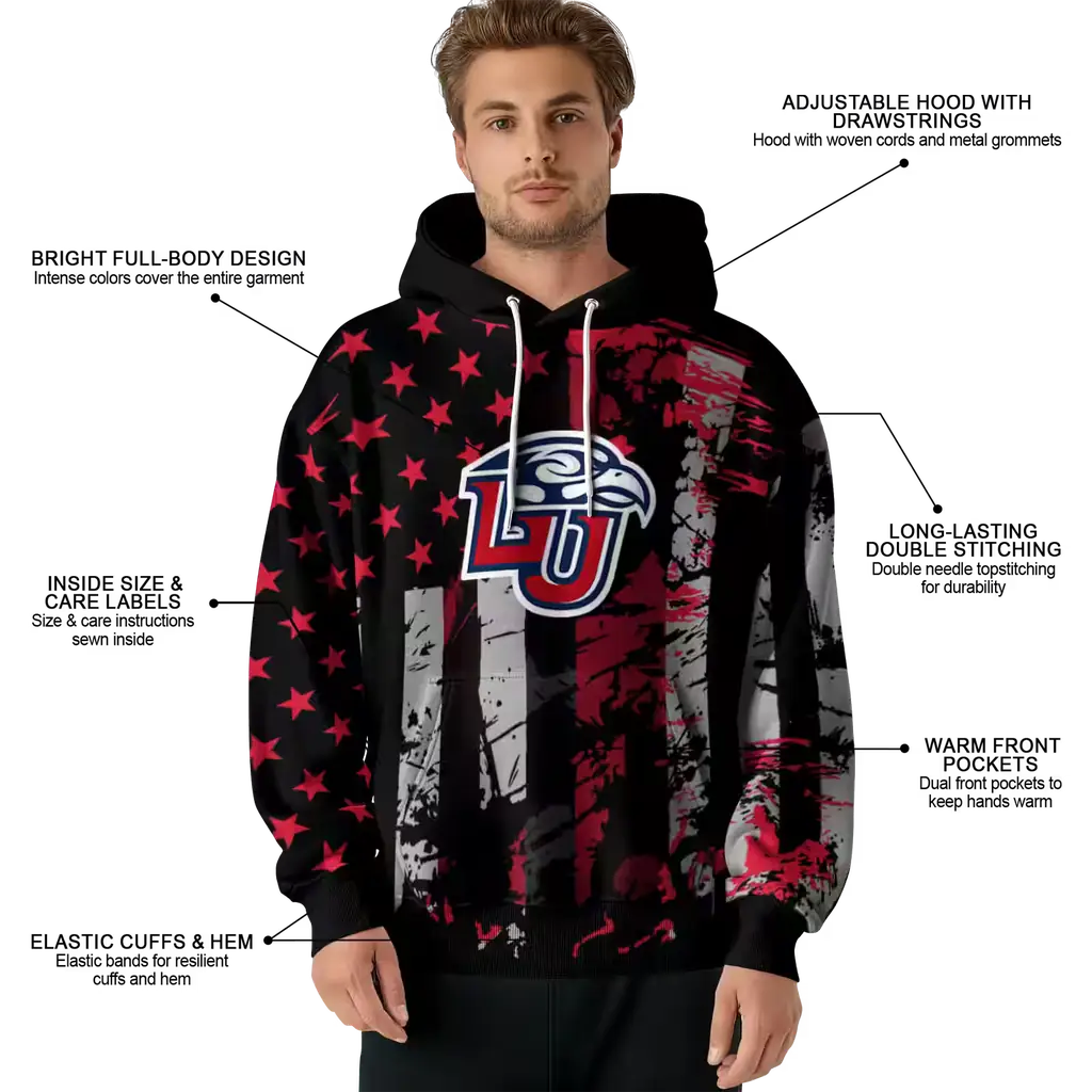 custom liberty flames distressed flag red black hoodie latest model custom liberty flames distressed flag red black hoodie latest model