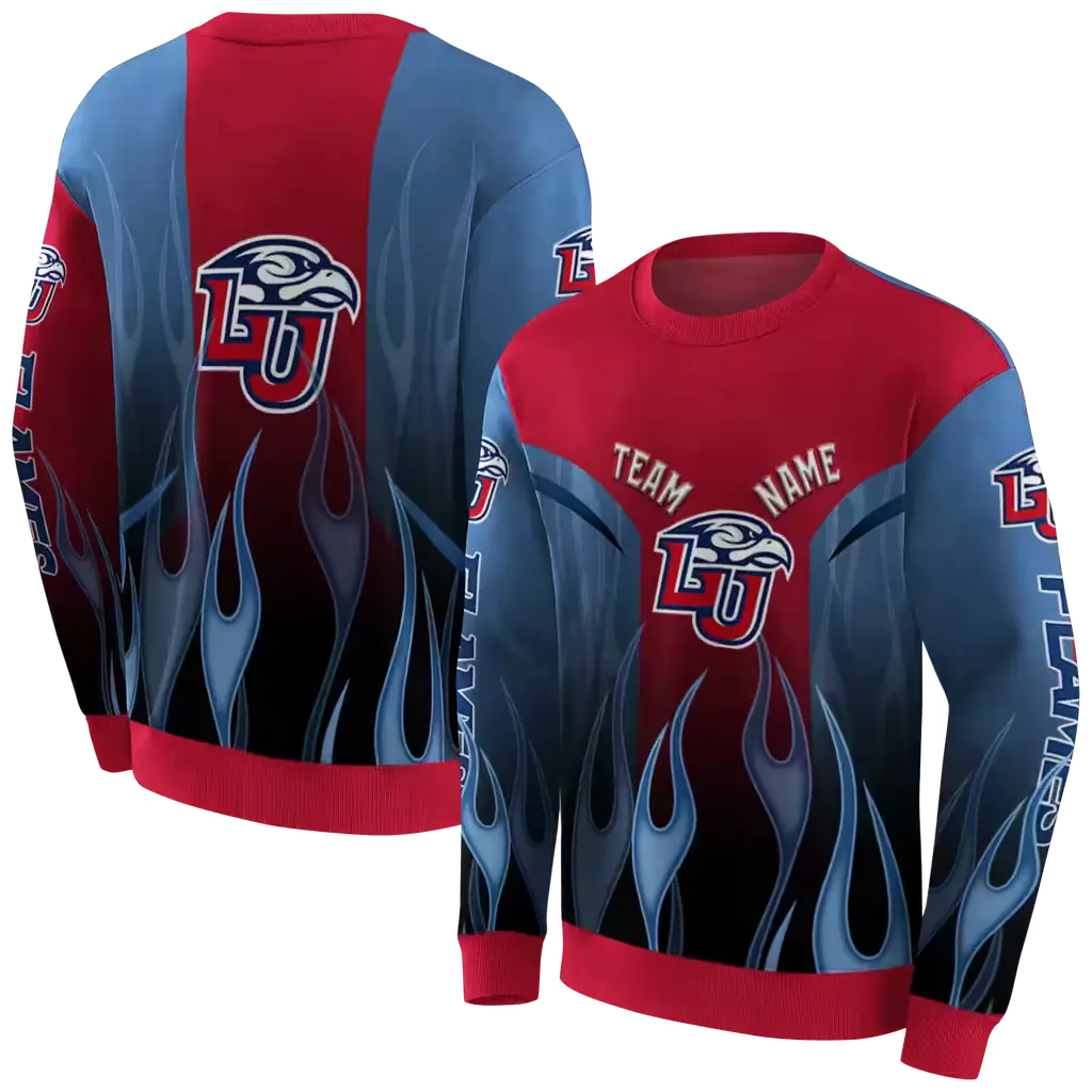 custom liberty flames flame design red hoodie premium grade custom liberty flames flame design red hoodie premium grade
