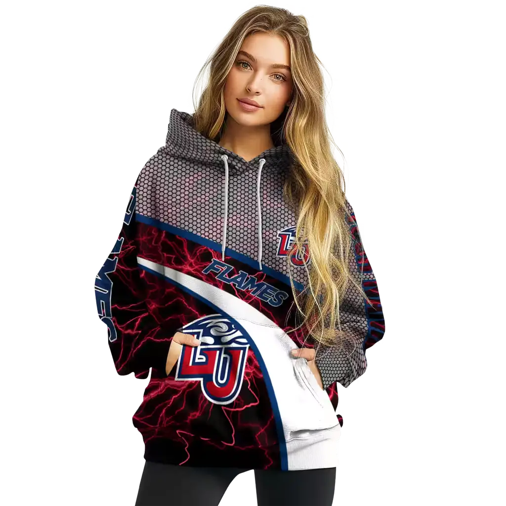 custom liberty flames hexagonal mesh red black gray hoodie high quality custom liberty flames hexagonal mesh red black gray hoodie high quality