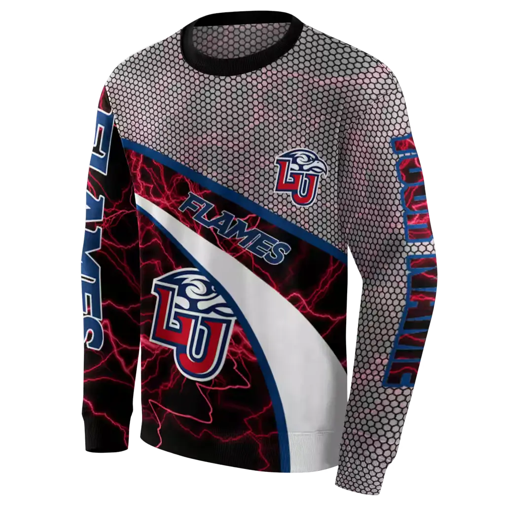 custom liberty flames hexagonal mesh red black gray hoodie new arrival custom liberty flames hexagonal mesh red black gray hoodie new arrival