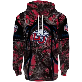 custom liberty flames hunting theme red black hoodie best selling