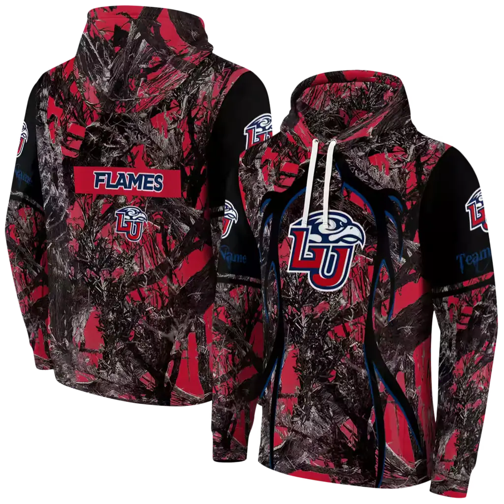 custom liberty flames hunting theme red black hoodie fashion forward custom liberty flames hunting theme red black hoodie fashion forward