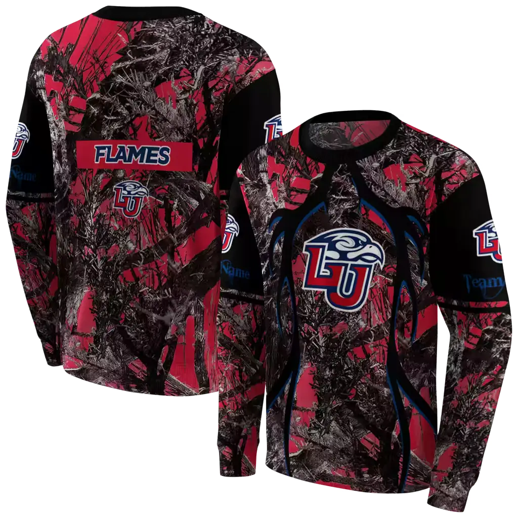 custom liberty flames hunting theme red black hoodie premium grade custom liberty flames hunting theme red black hoodie premium grade