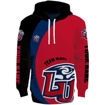 custom liberty flames minimalist design red black hoodie best selling