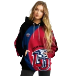 custom liberty flames minimalist design red black hoodie best selling