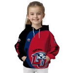 custom liberty flames minimalist design red black hoodie best selling