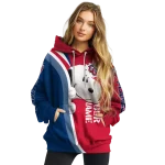 custom liberty flames peeking snoopy red hoodie best selling