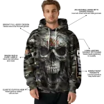 custom louisiana monroe warhawks camo skull hoodie best selling